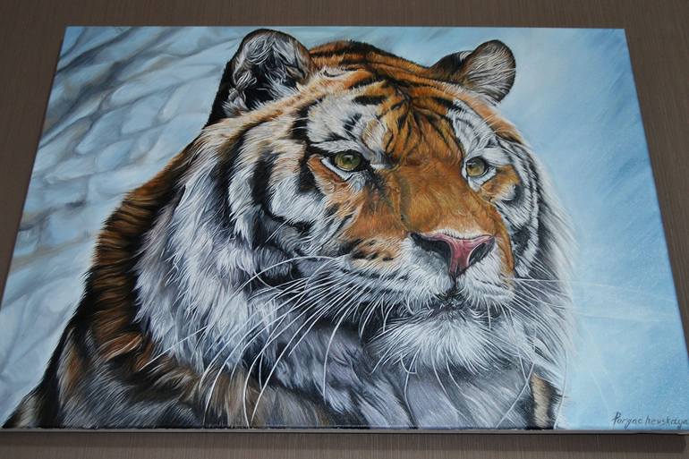 Original Realism Animal Painting by Natalya Porgachevskaya