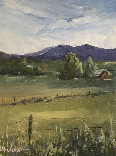 Original Rural life Paintings by Leah Wiedemer