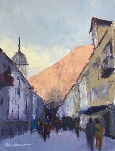 Print of Fine Art Architecture Paintings by Leah Wiedemer