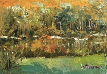 Original Expressionism Landscape Paintings by Leah Wiedemer