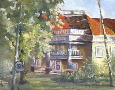 Original Architecture Paintings by Leah Wiedemer
