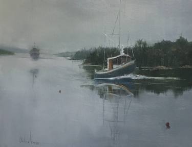 Print of Boat Paintings by Leah Wiedemer