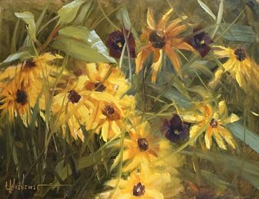 Print of Fine Art Garden Paintings by Leah Wiedemer