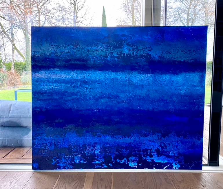Original Contemporary Abstract Painting by Sabine L  Haanaes