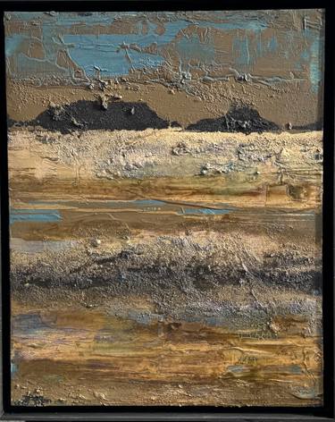 Original Abstract Painting by Sabine L  Haanaes