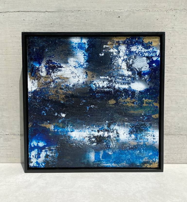 Original Modern Abstract Painting by Sabine L  Haanaes