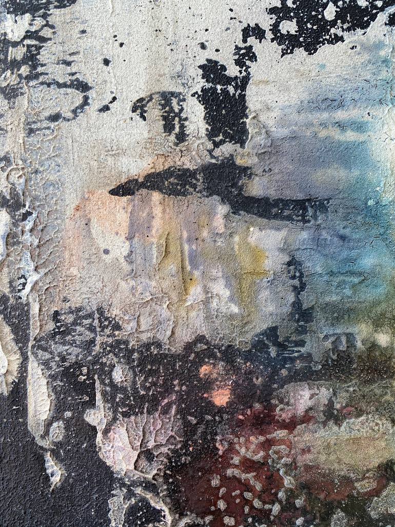 Original Modernism Abstract Painting by Sabine L  Haanaes