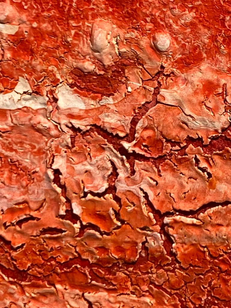 Original Modernism Abstract Painting by Sabine L  Haanaes