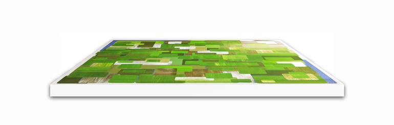 Original Minimalism Abstract Collage by Chris Wheeler
