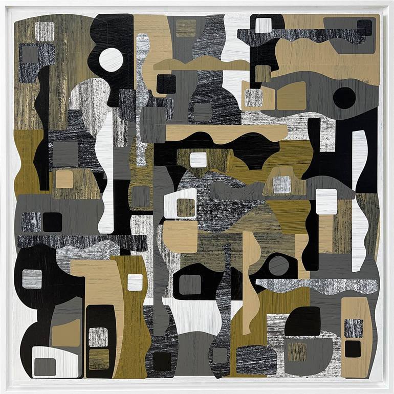 Original Abstract Collage by Chris Wheeler