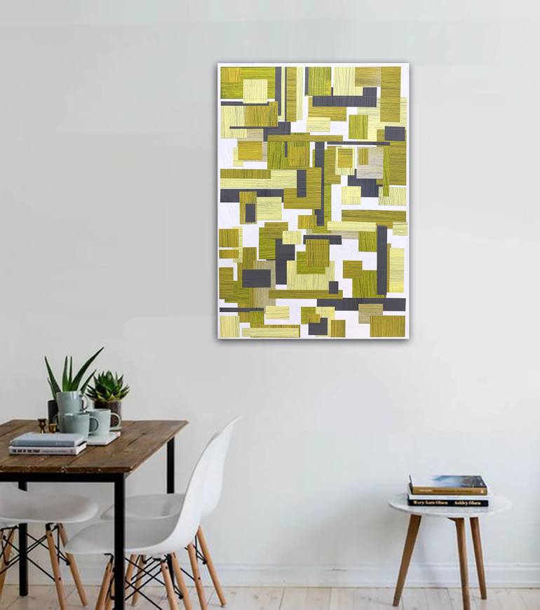 Original Other Abstract Collage by Chris Wheeler