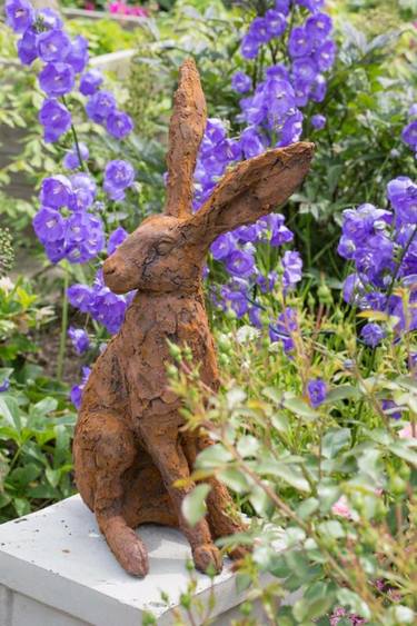 Original Figurative Animal Sculpture by Christine Baxter