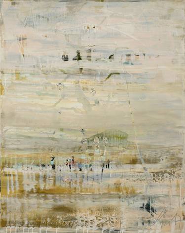 Original Abstract Expressionism Abstract Painting by Albert Schmidbauer