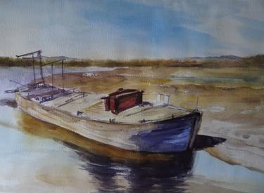 Original Sailboat Paintings by Regina Potapova