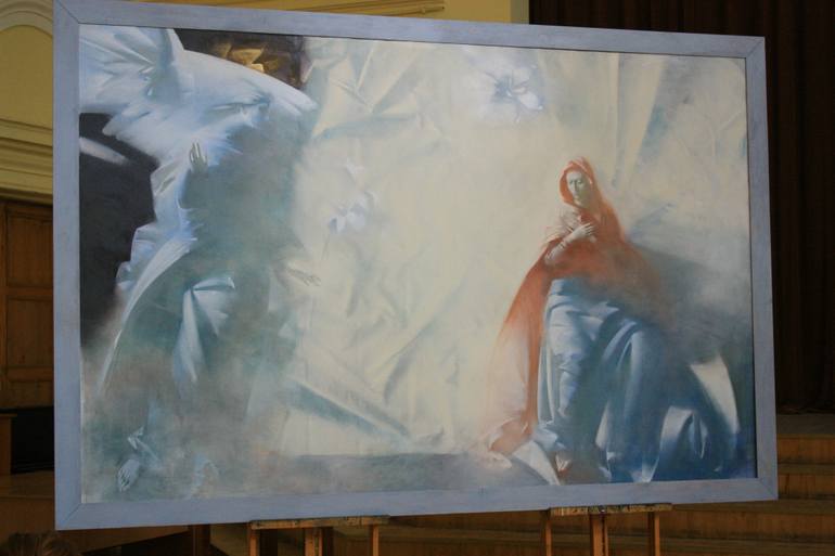 Original Conceptual Religion Painting by Alexander Blonsky