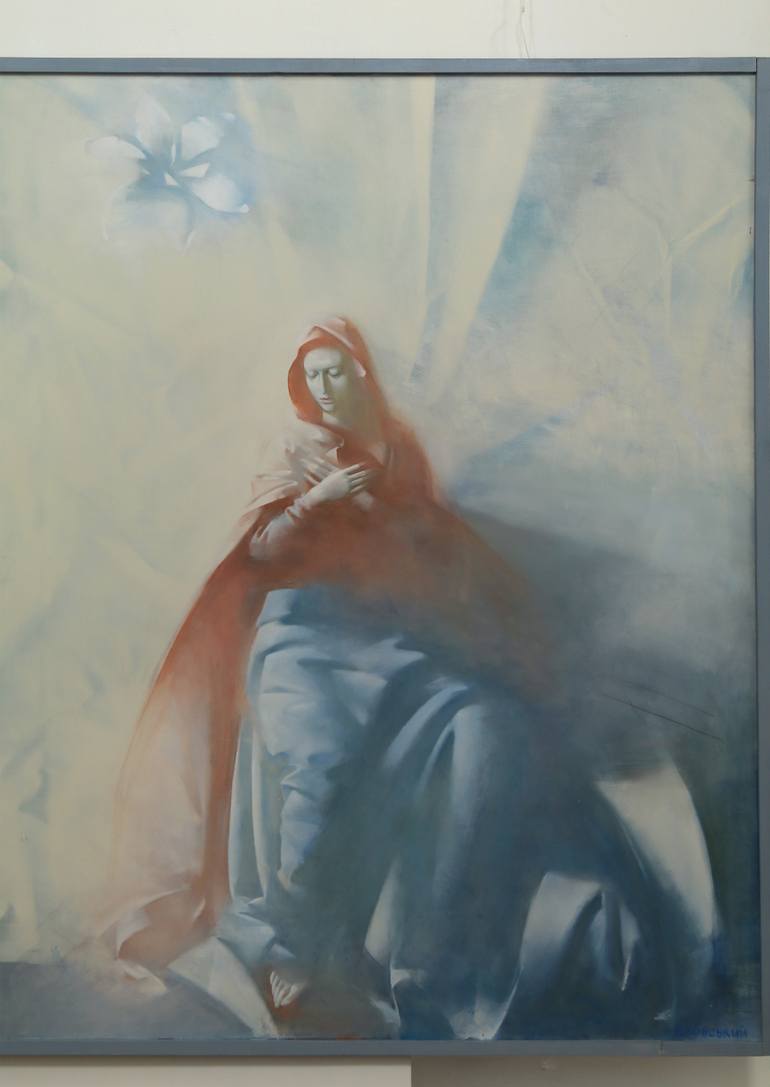 Original Conceptual Religion Painting by Alexander Blonsky