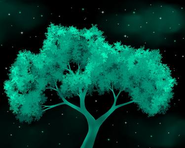 Glowing tree - Limited Edition of 5 thumb