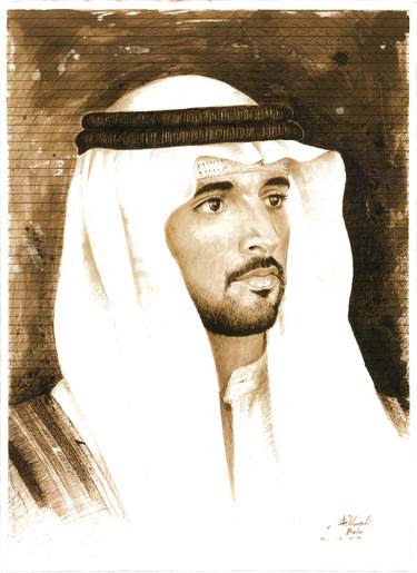 H.H. Sheikh Hamdan bin Mohammed AI Maktoum صاحب السمو الشيخ حمدان بن محمد بن راشد آل مكتوم - Limited Edition of 499 thumb