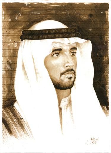 H.H. Sheikh Hamdan bin Mohammed AI Maktoum - Limited Edition of 499 thumb