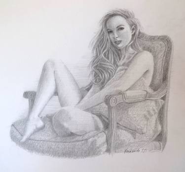 Original Nude Drawings by fernando soler