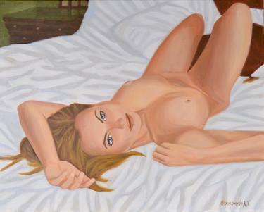 Original Pop Art Nude Paintings by fernando soler