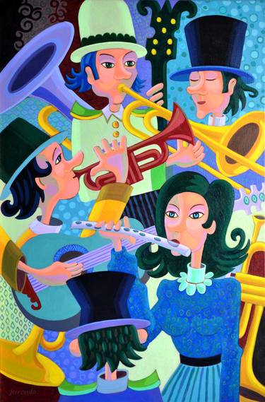 Original Music Paintings by fernando soler