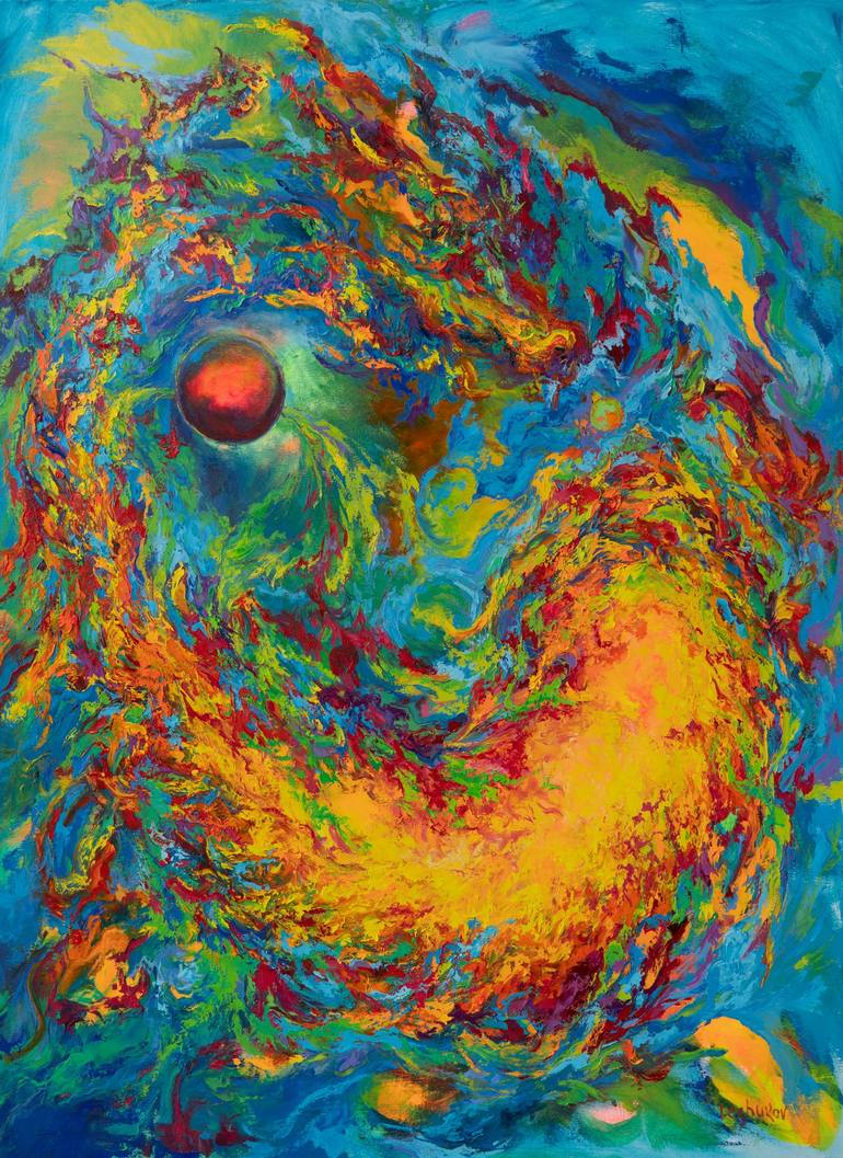 Print of Abstract Fantasy Paintings by Vitaly Leshukov Soldatov