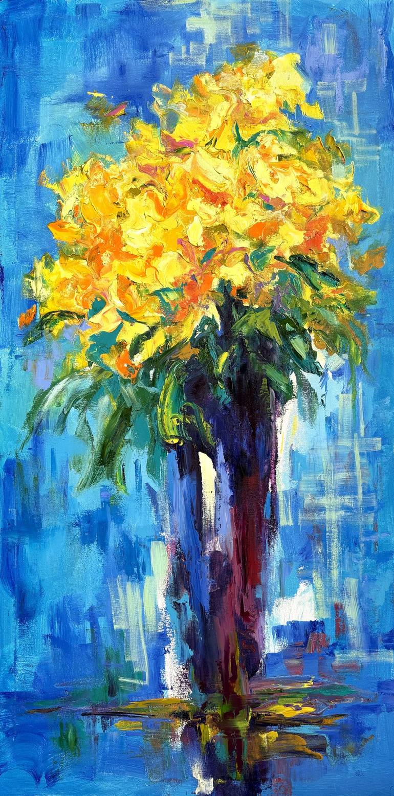 Original Art Deco Abstract Paintings by Vitaly Leshukov Soldatov