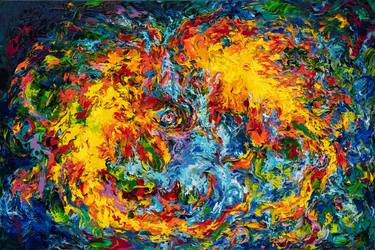 Print of Abstract Animal Paintings by Vitaly Leshukov Soldatov