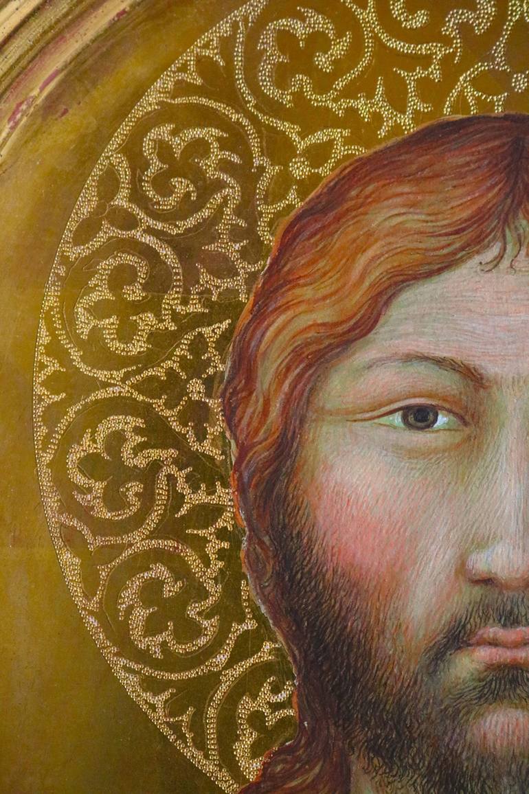 Original Figurative Religion Painting by Michelangelo Attardo
