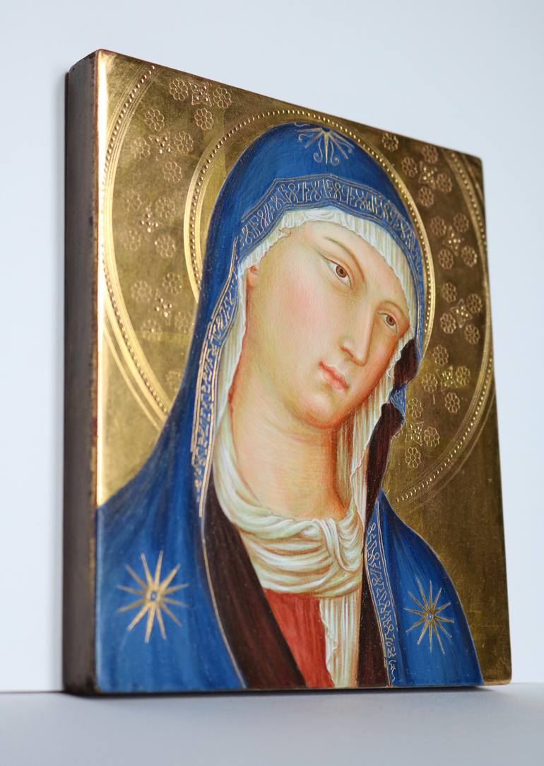 Original Figurative Religion Painting by Michelangelo Attardo
