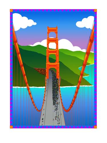 The Golden Gate thumb