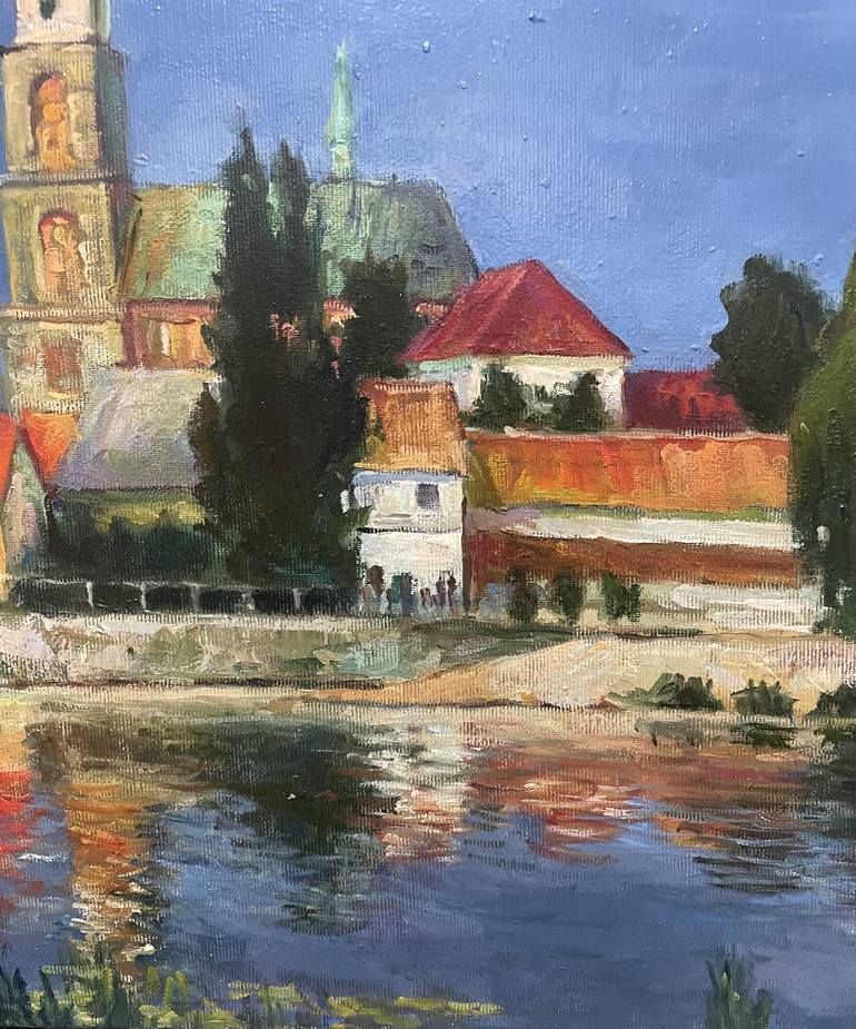 Original Impressionism Landscape Painting by Tatyana Brazhkina