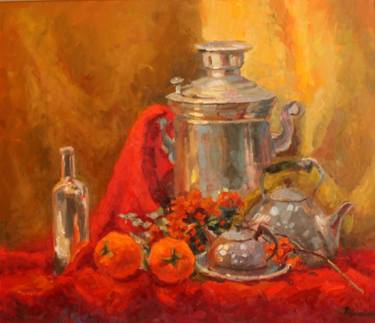 Original Impressionism Still Life Paintings by Tatyana Brazhkina