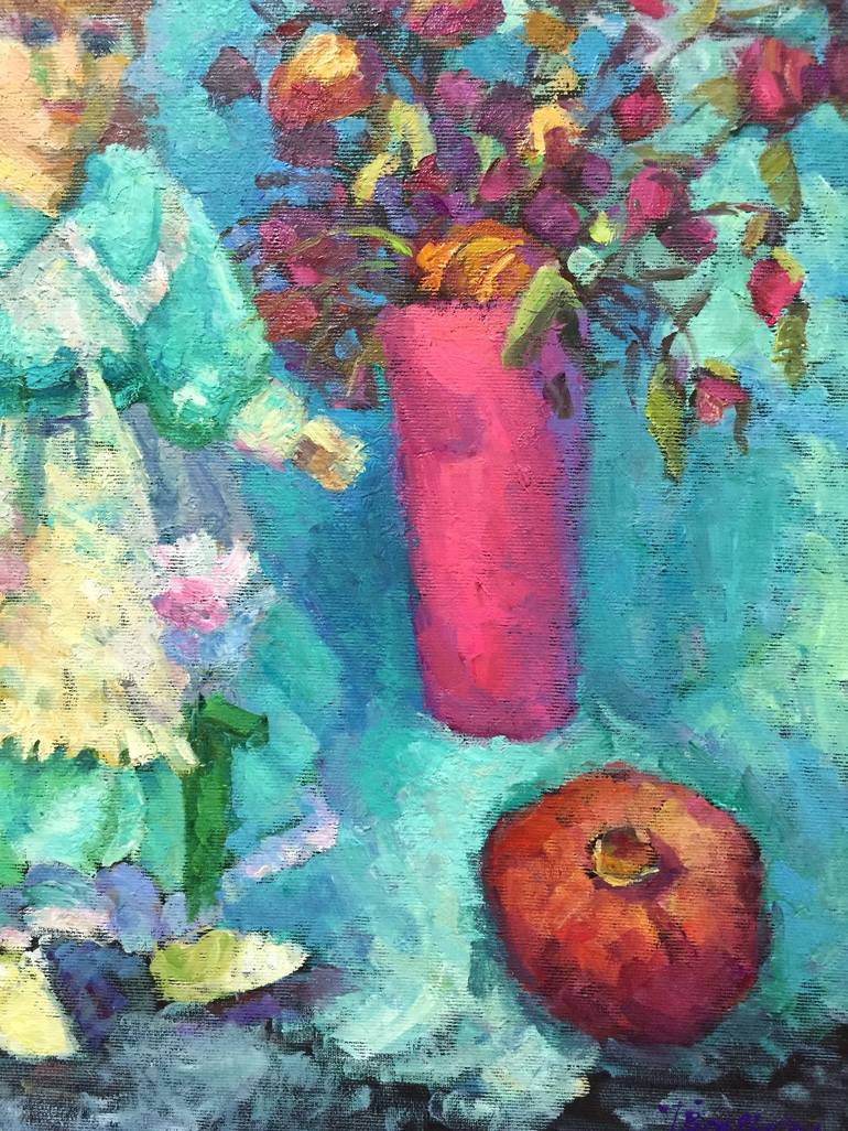 Original Impressionism Still Life Painting by Tatyana Brazhkina