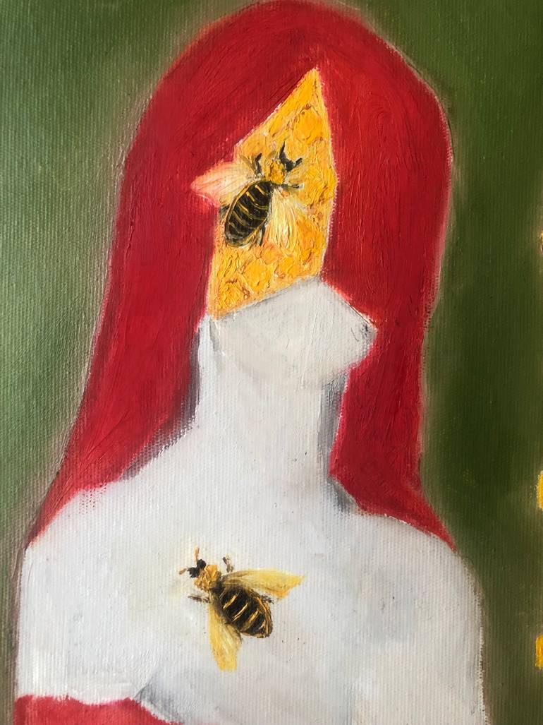 Original Figurative Women Painting by Marina Gorbachova