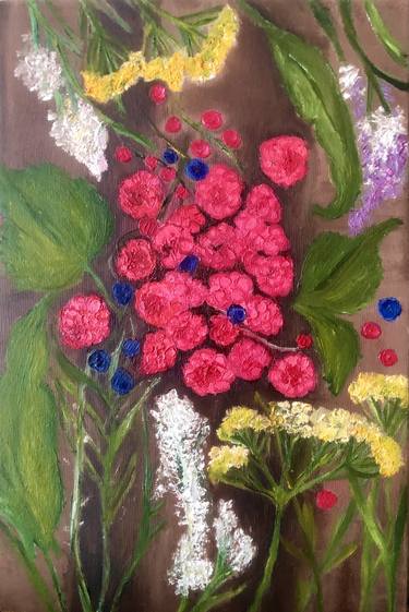 Original Fine Art Floral Paintings by Marina Gorbachova