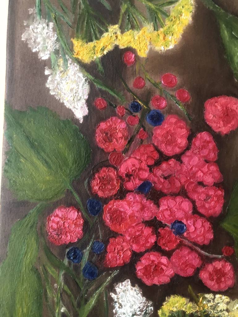 Original Fine Art Floral Painting by Marina Gorbachova