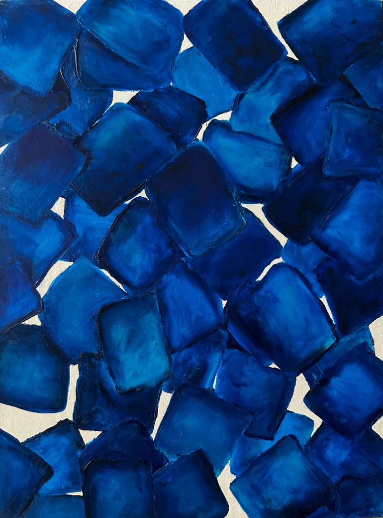 Original Abstract Expressionism Abstract Painting by Marina Gorbachova