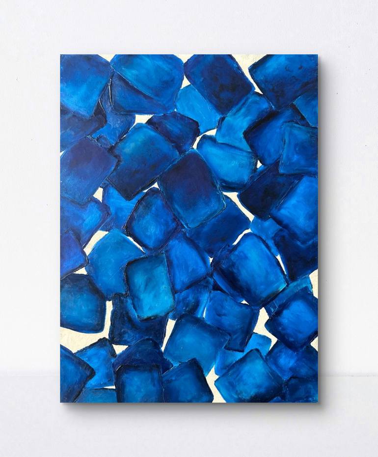 Original Abstract Expressionism Abstract Painting by Marina Gorbachova