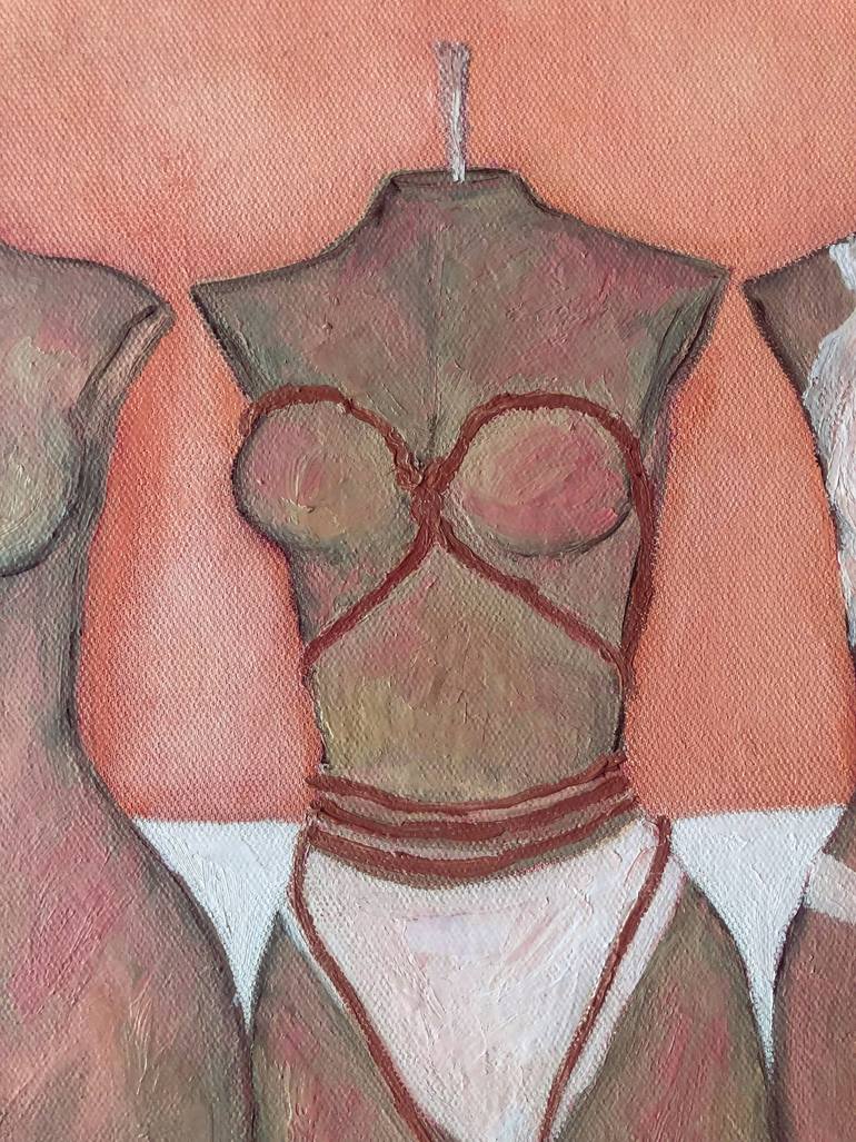 Original Art Deco Body Painting by Marina Gorbachova