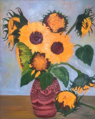 Ukrainian Sunflowers thumb