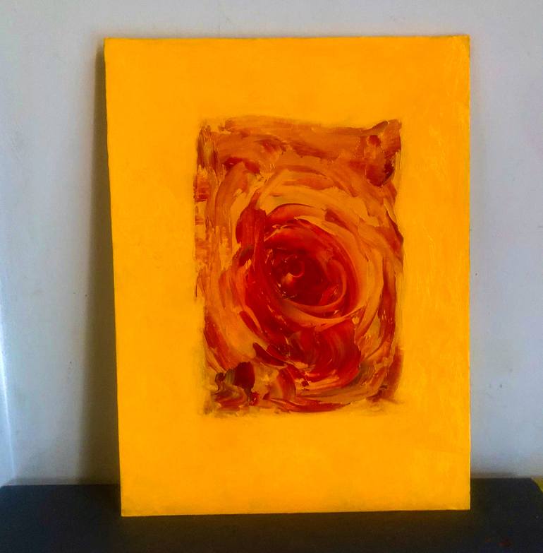 Original Abstract Expressionism Abstract Painting by Marina Gorbachova