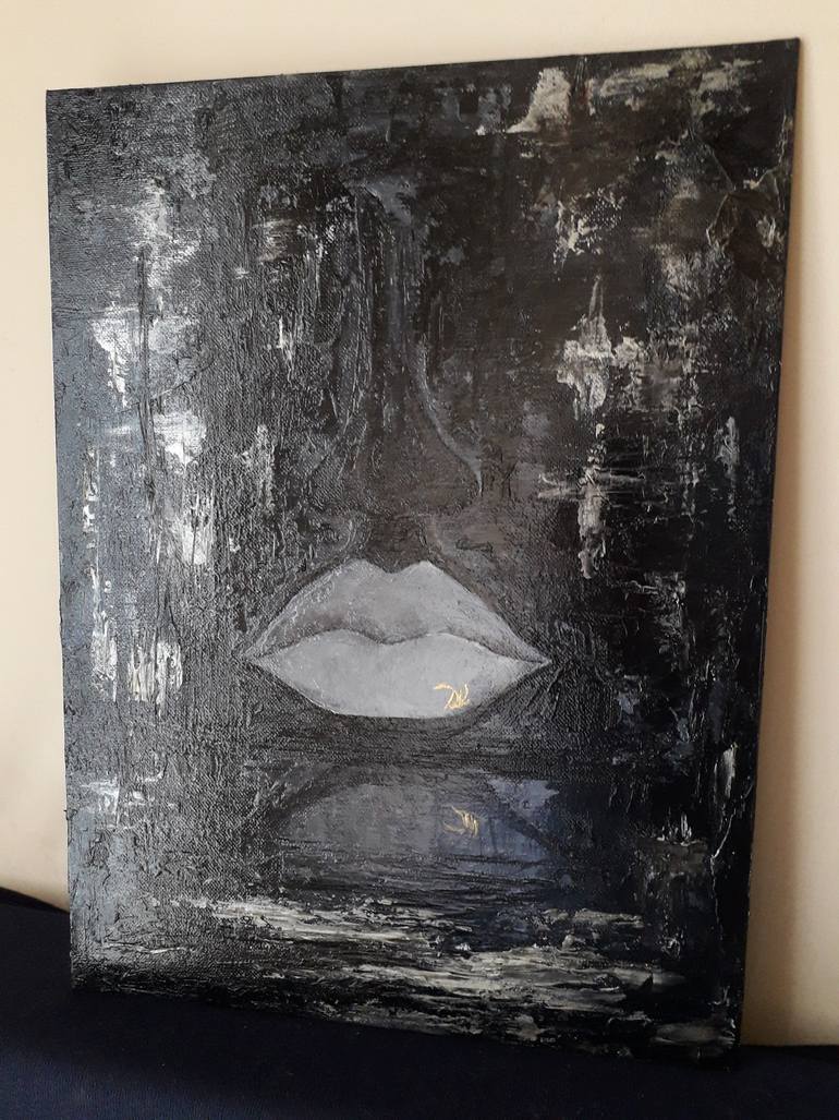 Original Abstract Fashion Painting by Marina Gorbachova