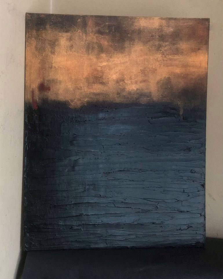 Original Abstract Expressionism Abstract Painting by Marina Gorbachova