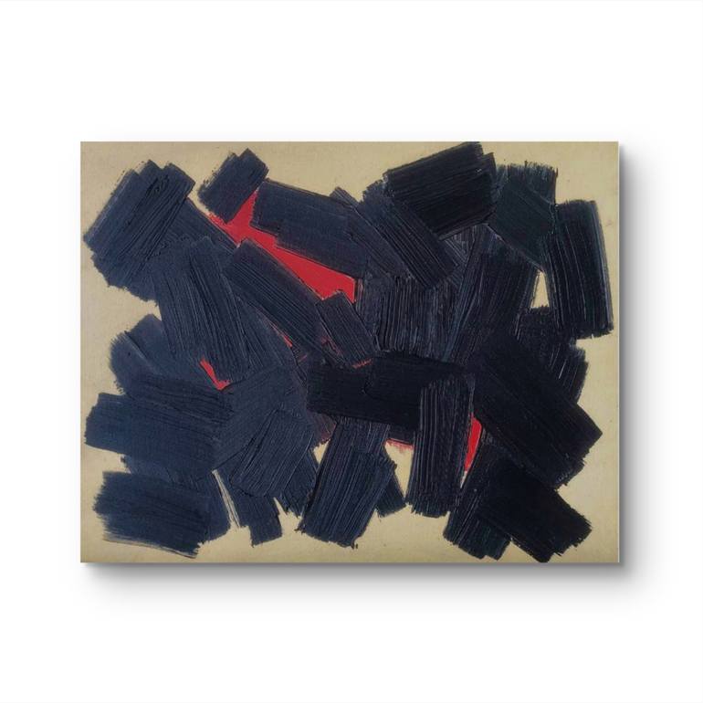 Original Abstract Expressionism Abstract Painting by Marina Gorbachova