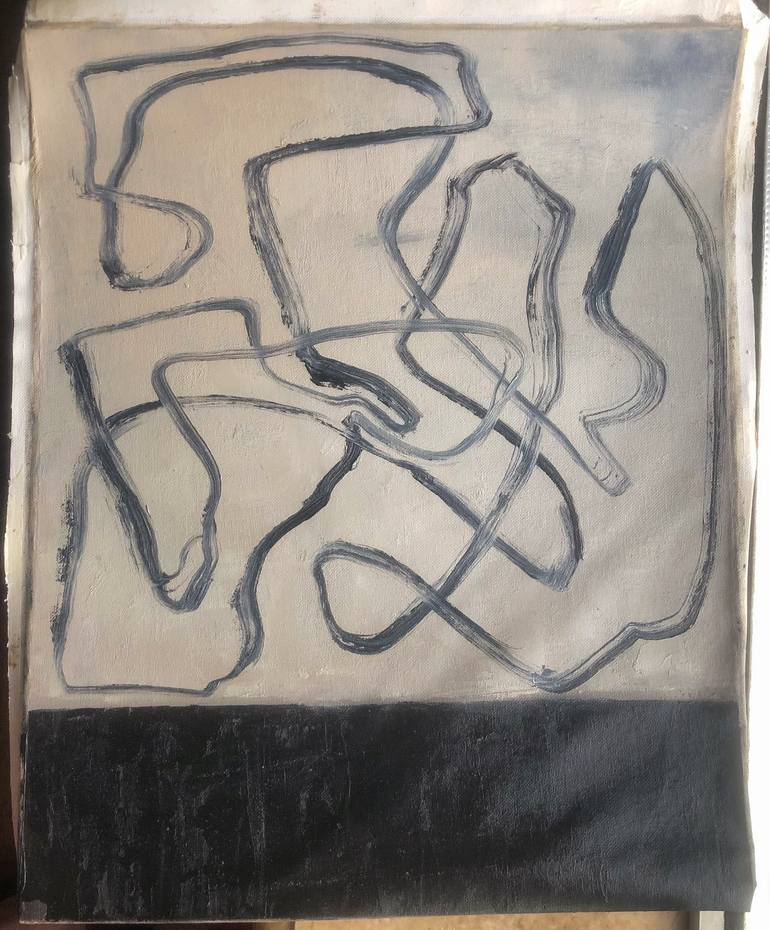 Original Abstract Expressionism Abstract Painting by Marina Gorbachova