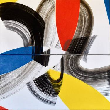 Print of Minimalism Abstract Paintings by Yohanan Delaunay-Israel