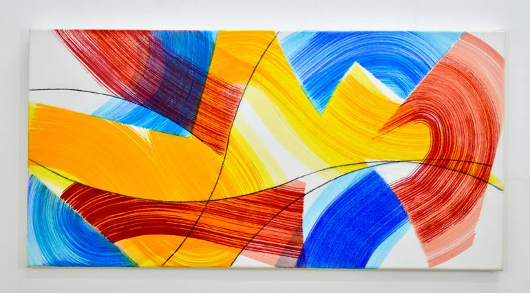 Original Contemporary Abstract Painting by Yohanan Delaunay-Israel