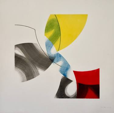 Original Abstract Drawing by Yohanan Delaunay-Israel